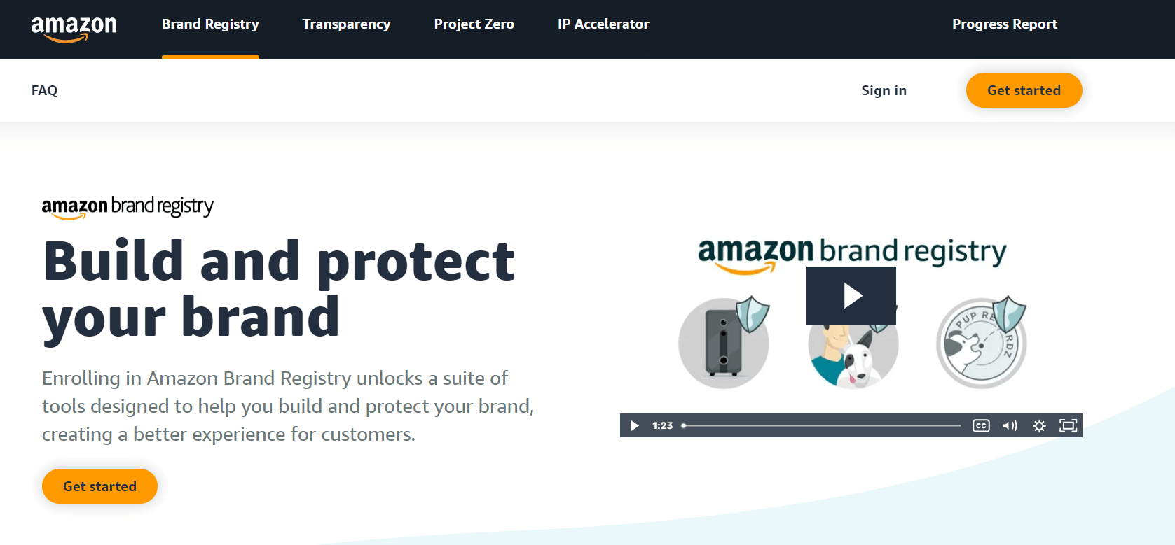 Amazon Brand Registry program